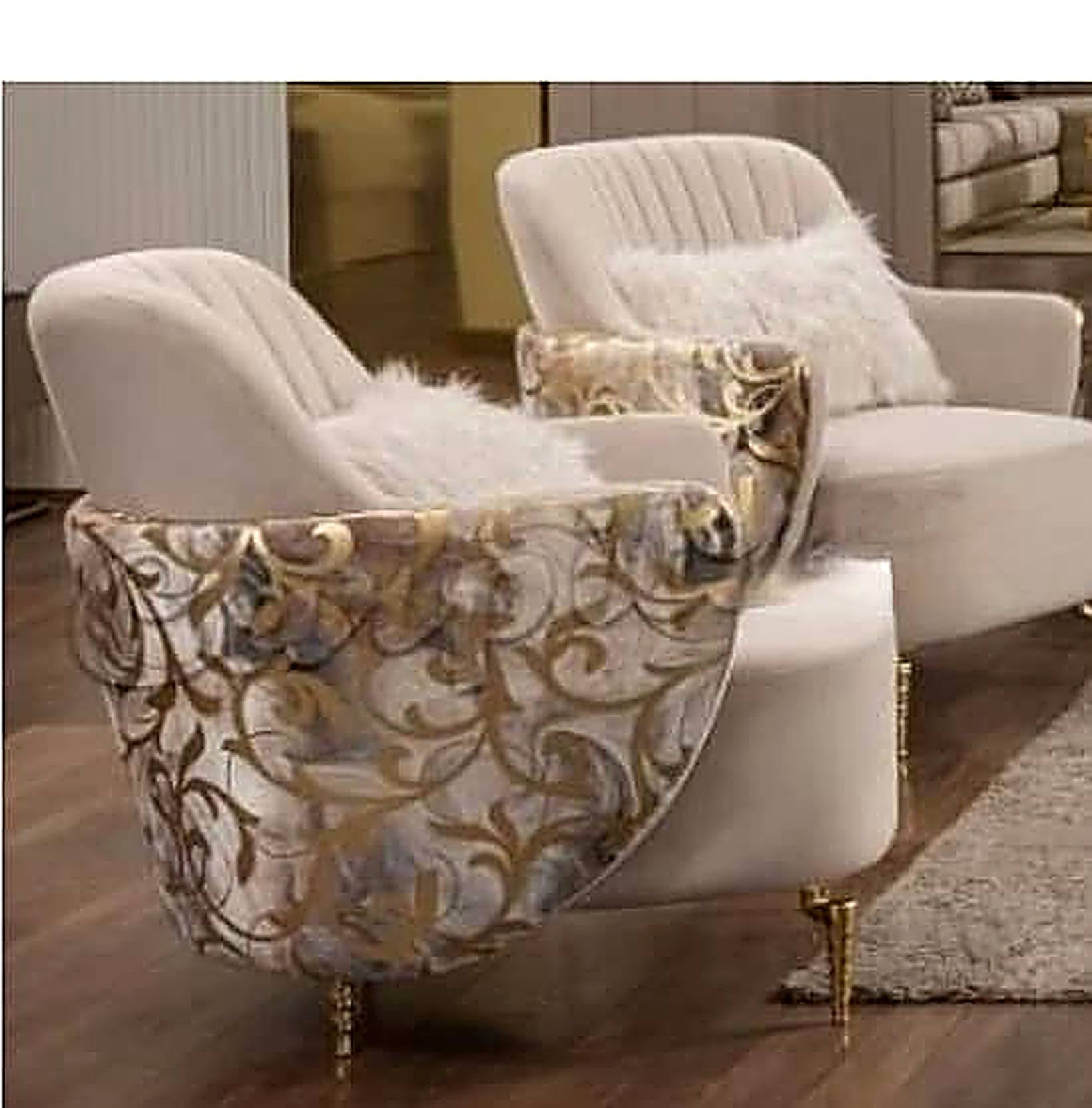 classic damask accent